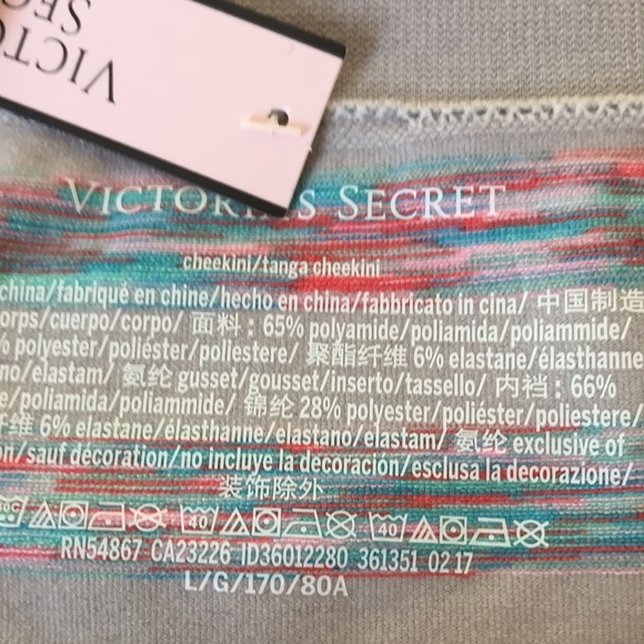 Victoria secret 3 pairs cheekini underwear NWT size large - Picture 3 of 4